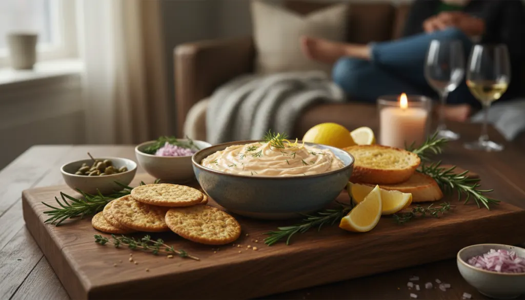 découvrez cette crème de saumon express en seulement trois ingrédients, parfaite pour un apéro chic et économique sans stress.