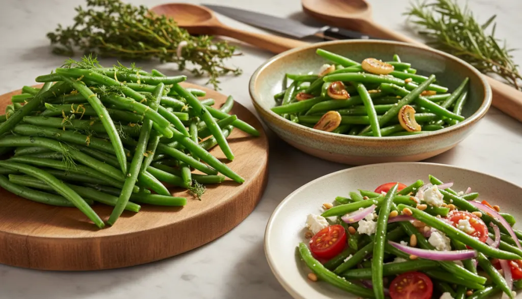 découvrez une astuce gratuite de chefs pour garder la belle couleur de vos haricots lors de la cuisson et sublimer vos plats facilement.